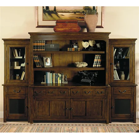 Traditional 6 Piece Entertainment Cabinet